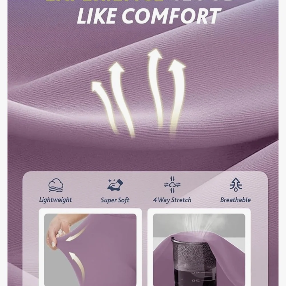 Four-Pack Bundle of Hi-Waisted Tights. Varied Colors. Size XL - Picture 6 of 7